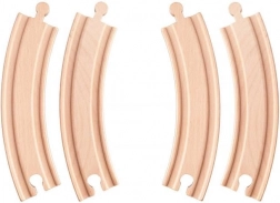 Railway Curves – Long (4 pcs)