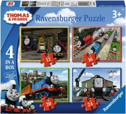 RAVENSBURGER Puzzle Thomas et ses amis 4-en-1 (12,16,20,24 pièces)