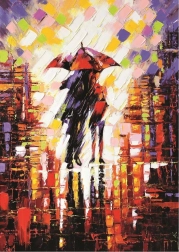 Puzzle Love Under the Umbrella 500 pieces ART PUZZLE