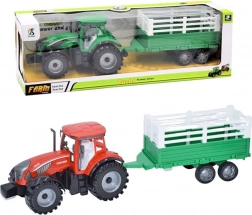 FARM tractor with trailer