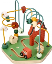 Motivacijski lesen labirint z kroglicami – kmetija