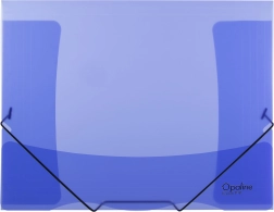 Doska s gumičkou Opaline modrá A4