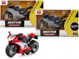 Motorka s frikčným pohonom so zvukom a svetlom