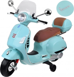 Otroški električni skiro Vespa GTS Super na akumulator – modra