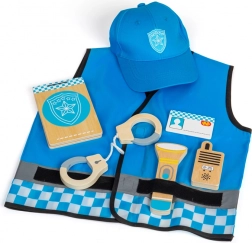 Déguisement policier pour enfant BIGJIGS TOYS