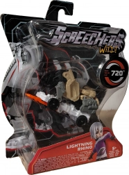 Screechers Wild transformerend voertuig Lightning Rhino neushoorn