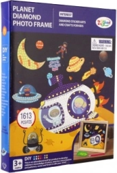 Pittura diamantata – set creativo Spazio con cornice