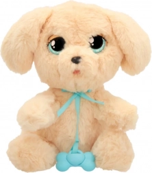 Interactive plush Labrador Psytulaski with pacifier and carry pouch