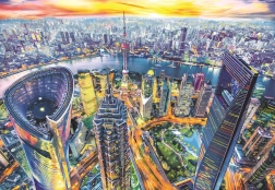 Puzzle View of Shanghai 2000 pieces