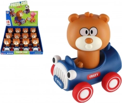 Miś Naciśnij i Jedź z Plastiku