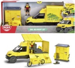 DHL city set with 25 cm truck by Dickie Toys
