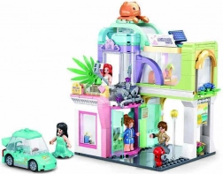 Sluban Metropolis Hotel Crown building set