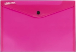 A5 mappe med trykknap, lyserød – eCollection