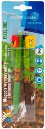 Penne cancellabili ASTRA Pixel One, 2 pz (mix colori)