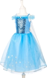 Costume de reine des glaces pour fille 8–10 ans