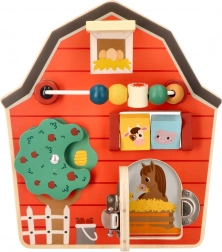 Fa aktív tábla Pajta