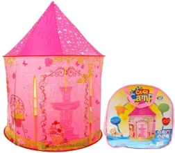 pink kids’ tent – a fairy-tale palace for girls
