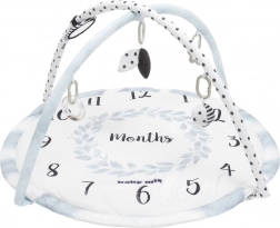 Igralni set z odejo BABY MIX Meseci, bel