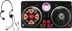 Kids' mixing console with microphone and light effects