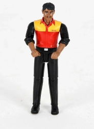Bruder DHL sofőr figura