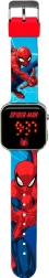 LED-horloge met kalender Spiderman