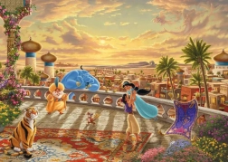 puzzle disney jasmine e aladdin 1000 pezzi