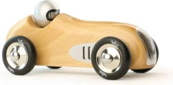 Vilac auto da corsa storico in legno naturale