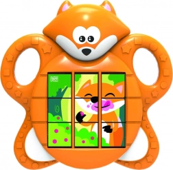 Interactive Fox Puzzle for Kids with Melodies and Sounds