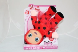 Poupée Bambolina coccinelle 36 cm