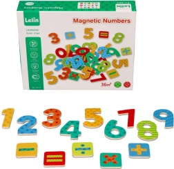 Magnetične drvene brojke