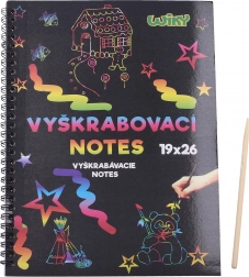 Scratch-off Notebook Large 10 Sheets