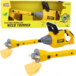 Dětská zahradní strunová sekačka se světly a zvuky