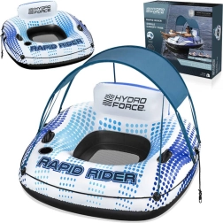 Felfújható úszógumi háttámasszal és napellenzővel BESTWAY 123 cm