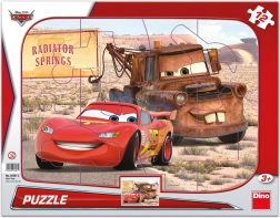 Dino Puzzle Cars: Saetta & Cricchetto 12 pezzi