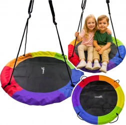 Colorful Garden Swing for Children Stork's Nest 100 cm
