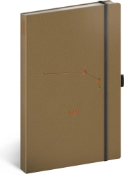 Notique lined notebook Aries 13 × 21 cm