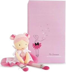 Doudou Jolijou bambola ballerina Lily Rose 36 cm