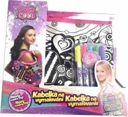 Mal-selv City håndtaske – kreativ børnetaske til farvelægning