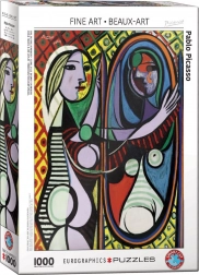 EUROGRAPHICS puzzle Girl in Front of a Mirror – 1000 pieces