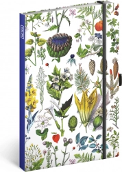 Herbs Notebook by Kateřina Winterová, dotted, 13 × 21 cm