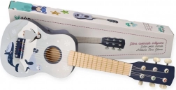 Wooden kids' guitar with Arctic animals