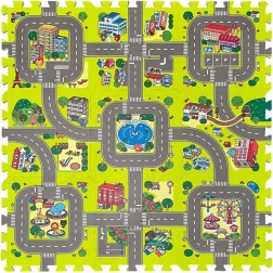 Lern-Spielmatte aus Schaumstoff Ft58