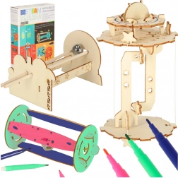 Educatieve STEM-set voor kinderen – mechanica en zwaartekracht 3-in-1 DIY