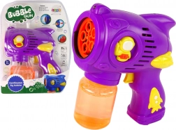 Purple Bubble Gun for Children