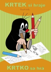 Coloring Book Little Mole Plays A4