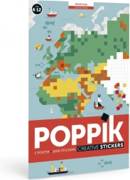 Sticker Poster - World Map