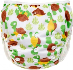 Costume da bagno con pannolino T-TOMI tartarughe