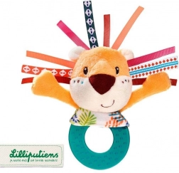 Lilliputiens - Ropotuljica z Grizalom Lev Jack za Dojenčke