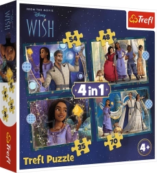 Puzzle 4in1 DISNEY Wish – desideri esauditi