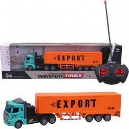 Afstandsbedienbare vrachtwagen met LED-verlichting